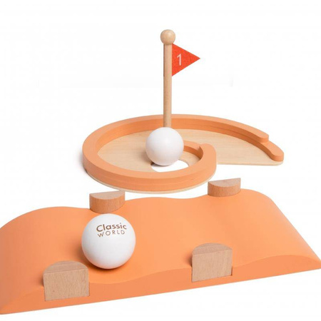 Drewniany Zestaw Gra w Golfa CLASSIC WORLD 