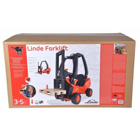  Wózek Widłowy na Pedały Linde Forklift BIG