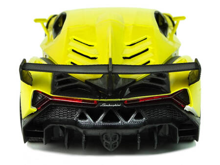 Auto Zdalnie Sterowane Lamborghini Veneno Żółte 2,4 G Pilot Kierownica Dźwięk Światła
