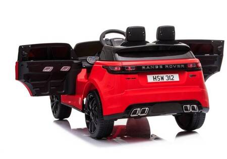 Czerwony Lakierowany Range Rover Auto na Akumulator 