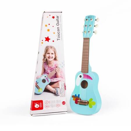 Drewniana Gitara Dla Dzieci Toucan Classic World