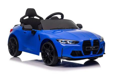 Niebieskie  BMW M4 Auto Na Akumulator