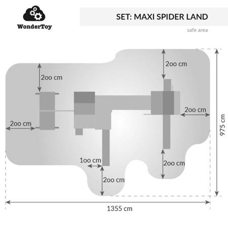 Plac Zabaw Maxi Spider Land™ FunGoo ®