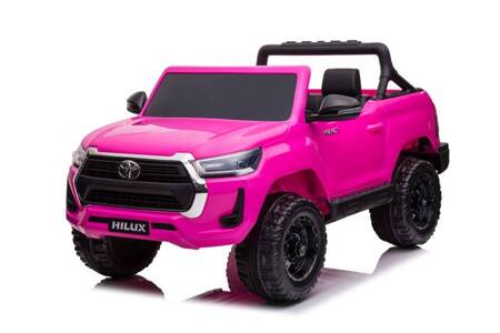 Różowa Toyota Hilux Auto na Akumulator DK-HL860 