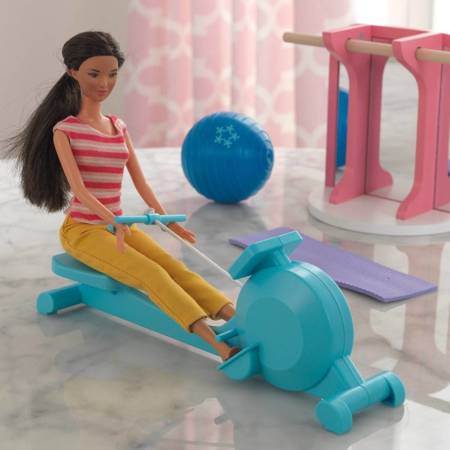 Siłownia dla Barbie Akcesoria do domku dla lalek Kidkraft