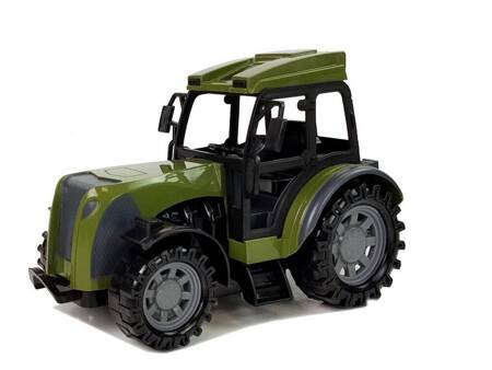 Zielony Traktor z Przyczepą Cysterna Na Mleko Zdalnie Sterowany 2.4G