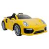  Samochód Na Akumulator Porsche 911 Turbo S Special Edition Żółte 6V INJUSA